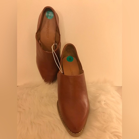 Cynthia Rowley Sz 8 Chunky Ankle Western 2”- Heeled Cinnamon Brown - Picture 6 of 10